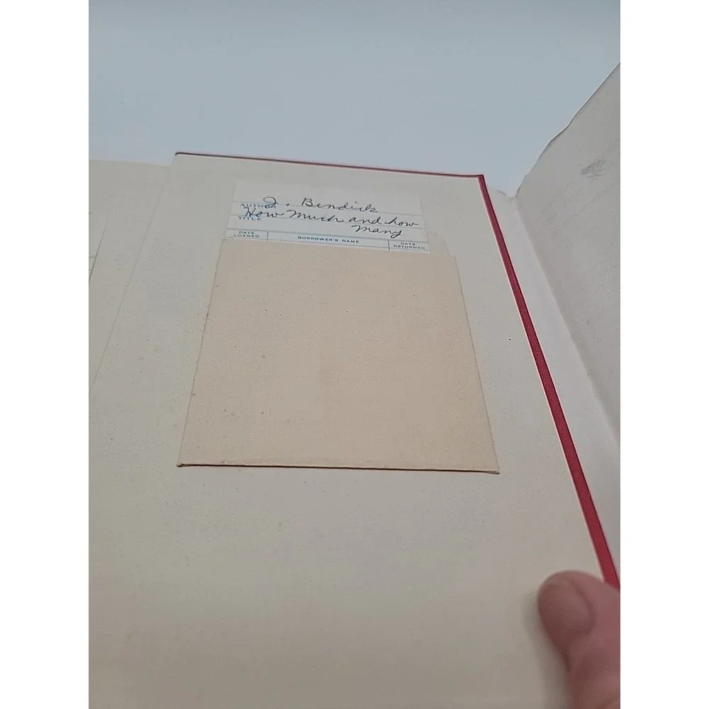 Jeanne Bendick How Much‎ and How Many Hardcover 20th Printing Science Fair